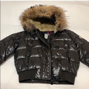 MONCLER DOWN BOMBER PUFFY COAT